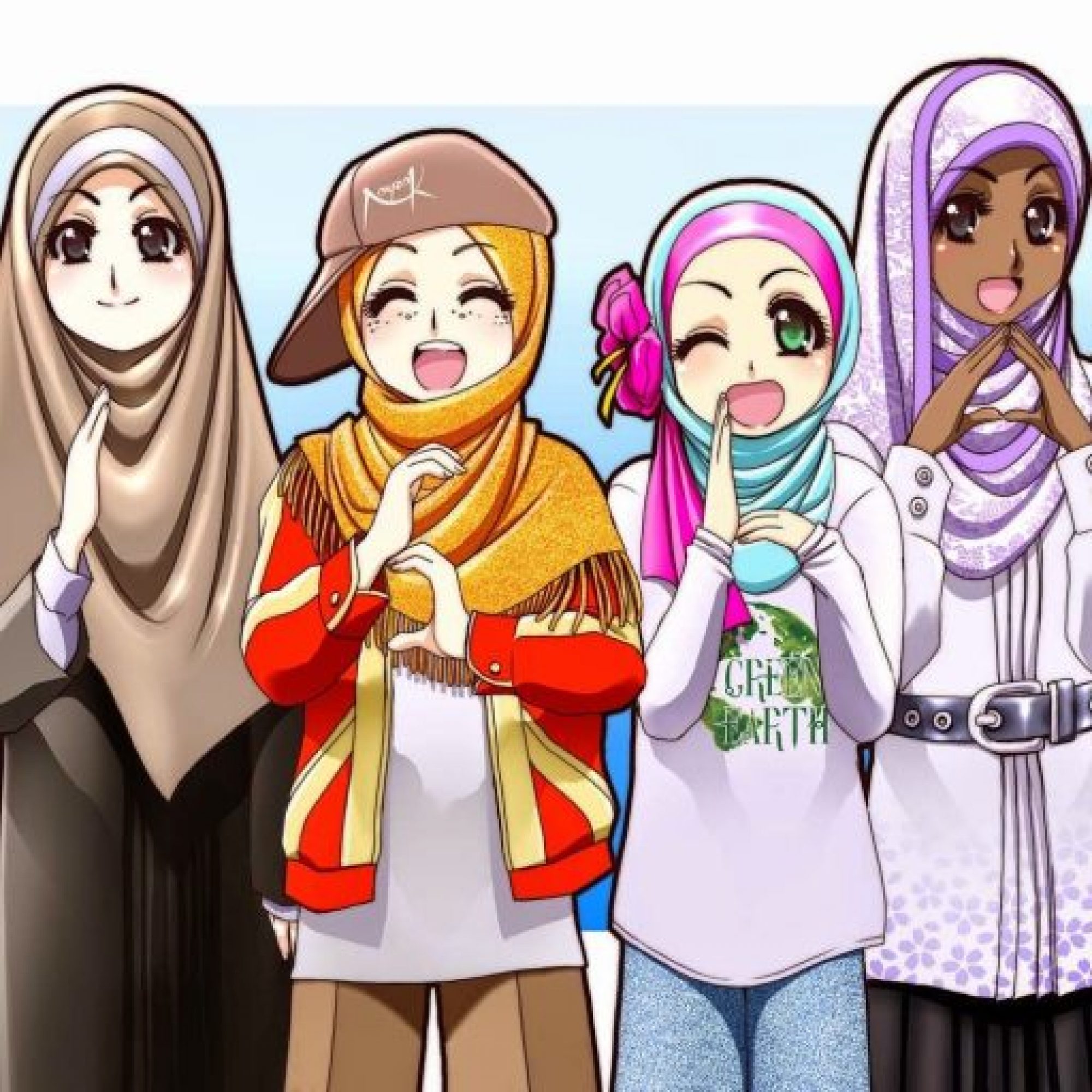 Kartun Anak Laki Muslim Terbaru